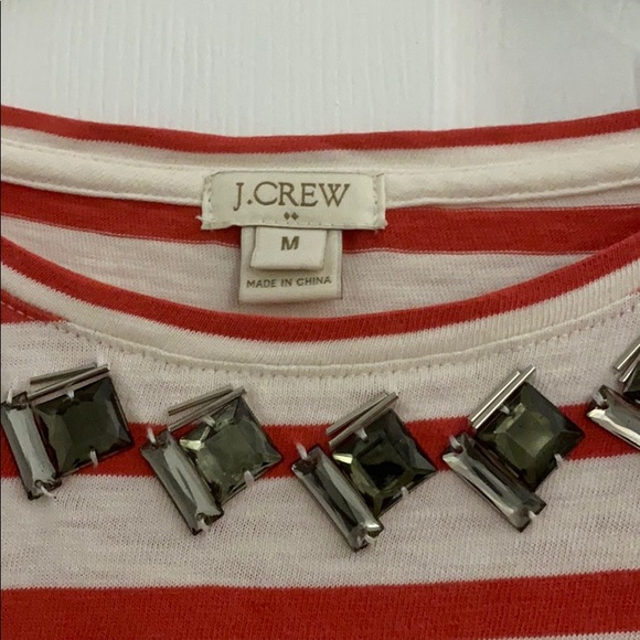 JCrew factory women’s embellished tee - Picture 2 of 3